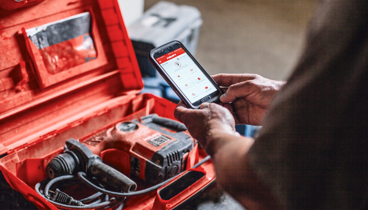 Inventering av verktyg med mobilen