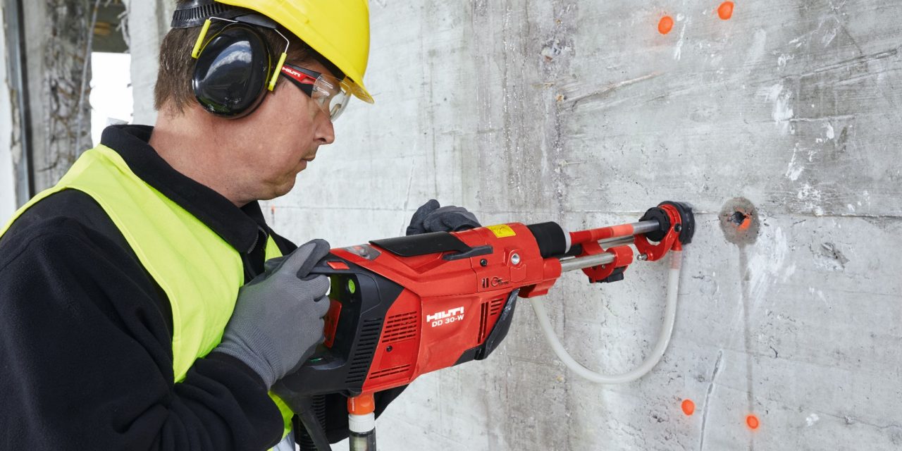 hilti våtborrning i betong