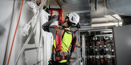 exoskelett för avlastande arbete