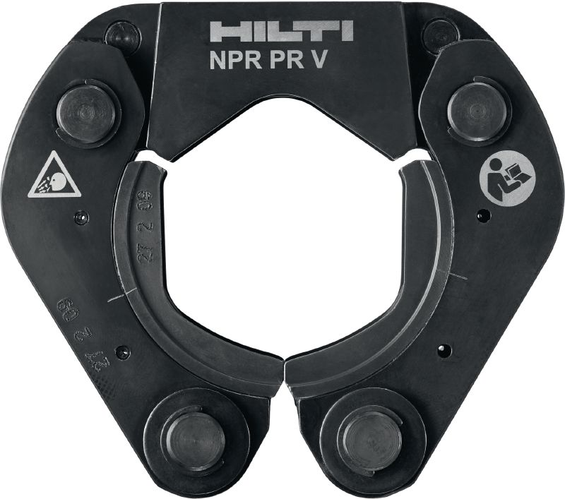 NPR PR V Pressring Pressringar för presskopplingar med V-kontur upp till 108 mm. Fungerar med pressverktyget NPR 32-A
