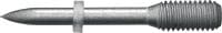 X-M8H P8 gängbultar Gängbult i kolstål för förborrningstekniken DX-Kwik i betong med krutdrivna bultpistoler (8 mm bricka)