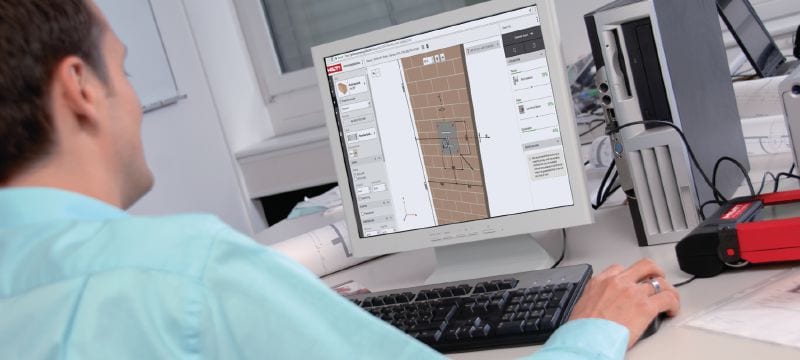 PROFIS Engineering Suite program för konstruktionsdesign Molnbaserat PROFIS program för design av anslutningar för betong mot stål och betong mot betong enligt ett flertal koder och godkännanden Användningsområden 1