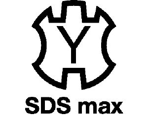 Verktyg i denna grupp använder en Hilti TE-Y-chuck (SDS Max) 