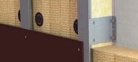 FOX V L Konsol Mångsidig väggkonsol för montage av ventilerade fasadkonstruktioner Användningsområden 1