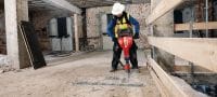 TE 2000-22 TE-S Batteridriven bilningsmaskin TE 2000 Kraftfull och lätt 22 V bilningsmaskin för demolering av betong (Nuron Plattform) Användningsområden 4