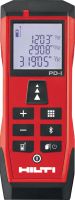 PD-I Avståndsmätare Slitstark avståndsmätare med smarta mätfunktioner och Bluetooth® anslutning för mätningar inomhus upp till 100 m