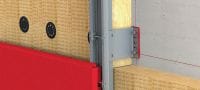 FOX VI L Konsol Mångsidig väggkonsol för montage av ventilerade fasadkonstruktioner Användningsområden 9