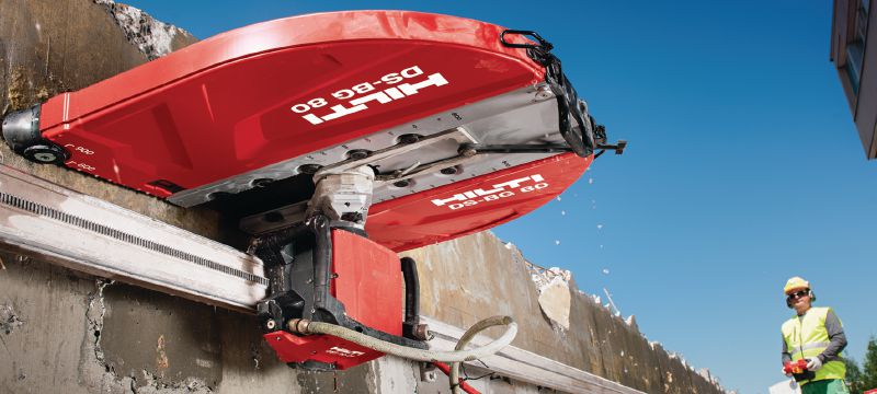 SPX MCS Equidist väggsågklinga (60HY: passar på Hilti, Husqvarna®, Tyrolit®) Väggsågsklinga Speed, optimal för väggsågar över 15kW, hybrid-hålbild 60HYStandard/Slätsågning 60/110+130 Användningsområden 1