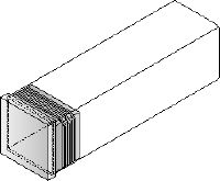 Stativrör (5200) 35x35x3000mm FZV 