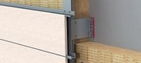 FOX VI L Konsol Mångsidig väggkonsol för montage av ventilerade fasadkonstruktioner Användningsområden 3