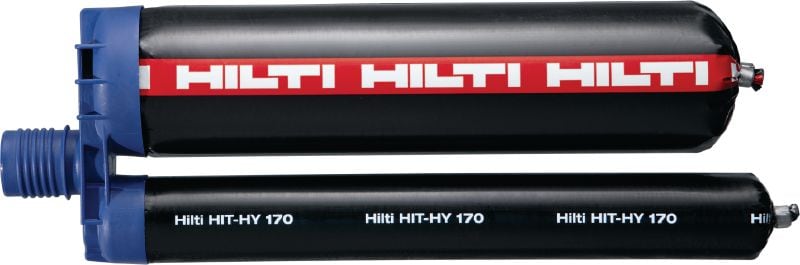 HIT-HY 170 Injekteringsmassa Premium hybrid Injekteringsmassa med standardgodkännanden för infästningar i betong och murverk