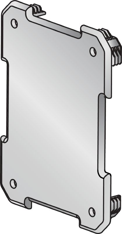 MIA-EC Täcklock Täcklock till balk för säkrare och snyggare täckning av MI- och MIQ-balkändar