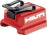 CU 2-12 USB-laddningsadapter USB-laddningsadapter för Hilti 12 V-batterier för laddning av surfplattor, mobiler och andra enheter med USB-C- eller USB-A-portar