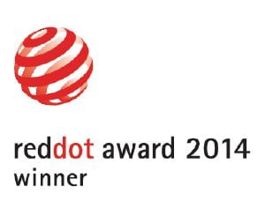                Denna produkt har tilldelats Red Dot designpris.            