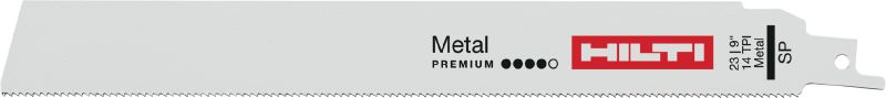 Förstklassig kapning av medeltjocka metall Slitstarka tigersågblad som kapar metall med en tjocklek på 3,5–10 mm