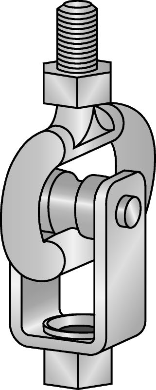 MPSG Pendelglidelement Förstklassigt förzinkat roterande glidelement för värme- och kylinfästningar