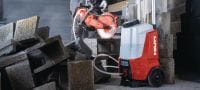 DWP 15-22 Vattentank Batteridriven vattenmatningstank för våt kapning/kärnborrning (Nuron Li-ion Platform) Användningsområden 1