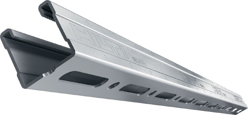 MQ-41-L sträva Förzinkad 41 mm hög MQ-skena för medeltunga applikationer