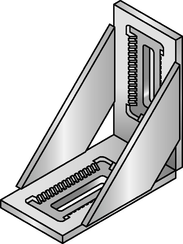 MIC-BA /H Beslag Ultimata varmförzinkade (HDG) förbindelser som ger högsta flexibilitet vid användning av MI modulära system