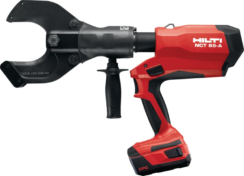 NCT 85-A kapverktyg för bred koppar- och aluminiumkabel Trådlöst kapverktyg med pistolgrepp för koppar- och aluminiumkabel med en kapkapacitet upp till 3-3/8(85 mm) ytterdiameter