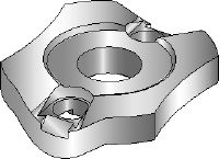 MQZ-U MQZ-U Montagebricka Förzinkad montagebricka för metrisk infästning i “fjärilshål”
