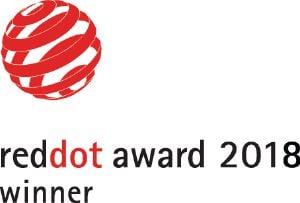                Denna produkt har tilldelats Red Dot designpris.            