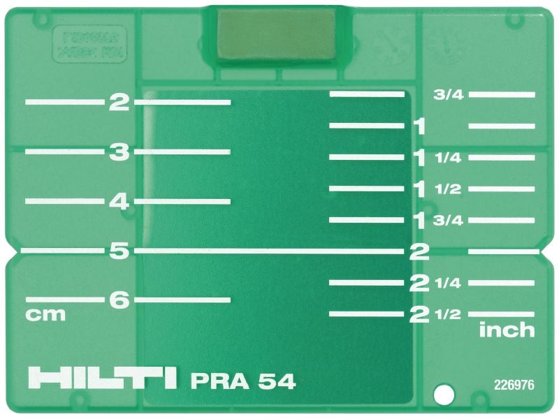 Måltavla PRA 54 (CM/IN) 