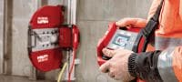 SPX MCS Equidist väggsågklinga (60HY: passar på Hilti, Husqvarna®, Tyrolit®) Väggsågsklinga Speed, optimal för väggsågar över 15kW, hybrid-hålbild 60HYStandard/Slätsågning 60/110+130 Användningsområden 2