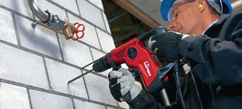 TE 7 Elektrisk borrhammare Lätt slagborrmaskin med SDS Plus och D-grepp Användningsområden 1