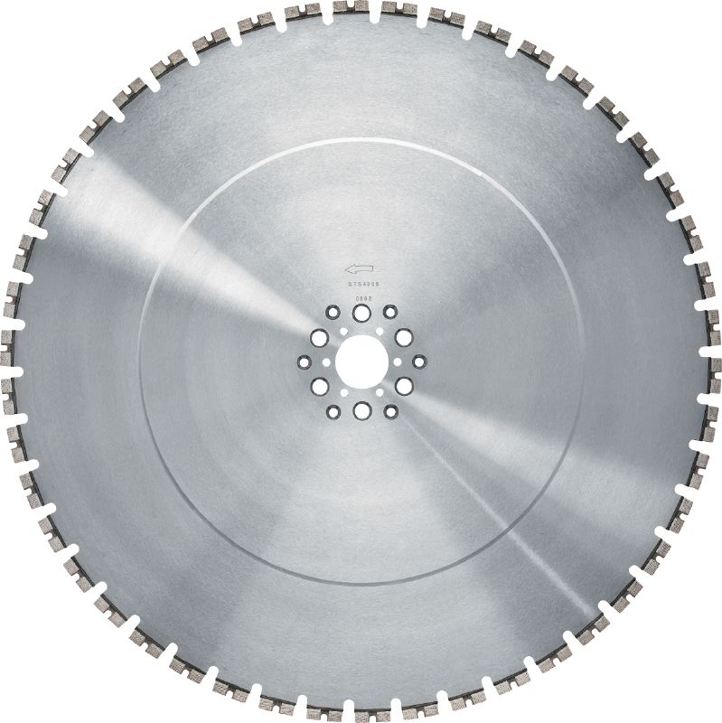 SPX LCS Equidist väggsågklinga (60HY: passar på Hilti, Husqvarna®, Tyrolit®) Väggsågsklinga Speed, optimal för väggsågar över 5-10kW, hybrid-hålbild 60HYStandard/Slätsågning 60/110+130