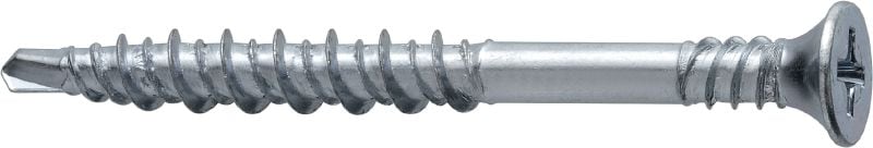 S-DD 10 Z Universalskruv med borrspets Lös gipsskruv (förzinkade) för montering av hårdgipsskiva på trä eller metall