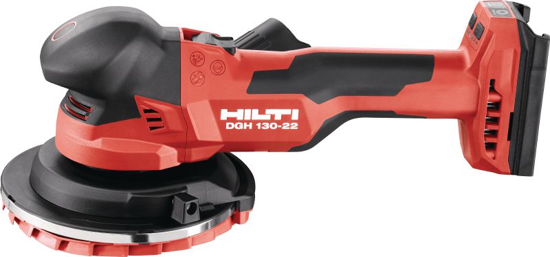 DGH 130-22 Batteridriven betongslip Batteridriven betongslip med borstlös motor för slipning av betongfogar och ytbehandling (Nuron plattform)