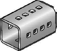 MIC-SC Varmförzinkad (HDG) förbindelse som används med MI-grundplattor för en fri positionering av balken