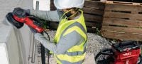 SPX Turbo diamantslipskål (för DGH 130) Ultimat diamantslipskål för betongslipen DGH 130 – ytslipning av betong och natursten Användningsområden 2