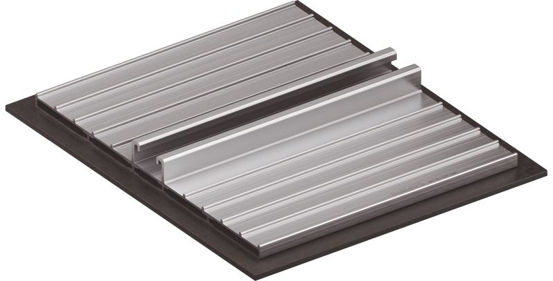 MT-B-LDP ME Lastfördelningsplatta Medelstor lastfördelningsplatta för montering av ventilationskanaler och ventilationsutrustning på platta tak