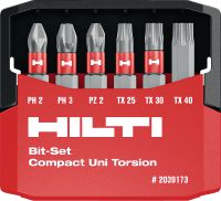 S-BS (T) Bitssats Premium bitssats med torsionzon för mjukare material