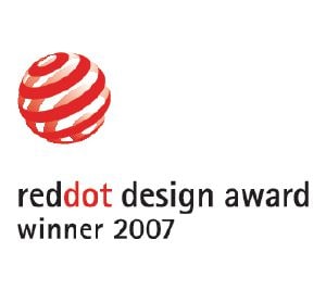                Denna produkt har tilldelats Red Dot designpris.            