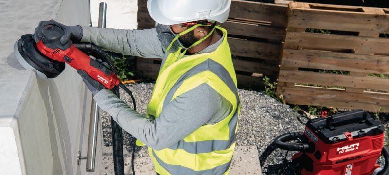 SPX Turbo diamantslipskål (för DGH 130) Ultimat diamantslipskål för betongslipen DGH 130 – ytslipning av betong och natursten Användningsområden 1
