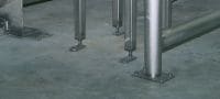 HSA-R Expanderbult i rostfritt stål Premium expanderbult för statiska belastningar i osprucken betong (A4 rostfritt stål) Användningsområden 3