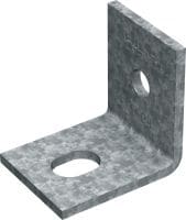 MT-B-L OC lätt grundplatta Förbindelse för stolpgrund för infästning av lätta strävskenskonstruktioner mot betong eller stål, för utomhusbruk med låg förorening