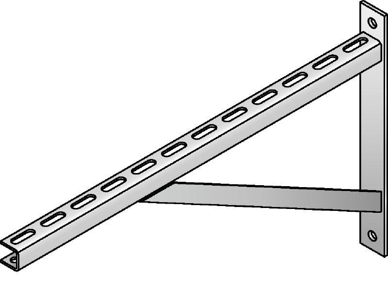 MF-UKS-HDG Varmförzinkad (HDG) konsol