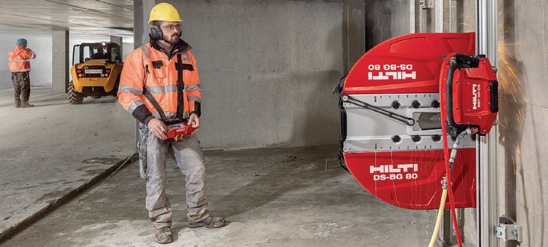 SPX MCL Equidist väggsågklinga (60HY: passar på Hilti, Husqvarna®, Tyrolit®) Väggsågsklinga Life, optimal för väggsågar över 15kW, hybrid-hålbild 60HYStandard/Slätsågning 60/110+130 Användningsområden 1