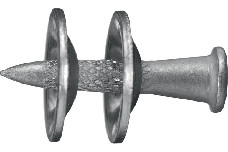X-ENP2K fästen för metalldäck Lös spik för montage av profilplåt i lättare stål med krutdrivna bultpistoler