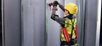 EXO-O1 Exoskelett, ovanför huvudet Passivt exoskelett för att avlasta axlarna och armarna vid montage ovanför huvudet Användningsområden 3