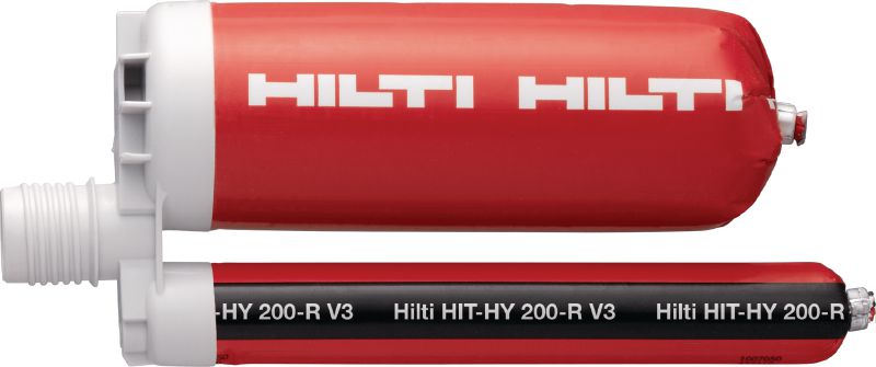 HIT-HY 200-R V3 Injekteringsmassa Ultimat injekterbar hybridmassa med godkännanden för efterinjekterad armering och infästning av bärande grundplattor