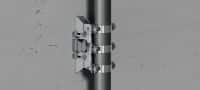 MFP-CH Kompakt tung fixpunkt Förzinkad kompakt fixpunkt för tyngre infästningar upp till 22 kN Användningsområden 2