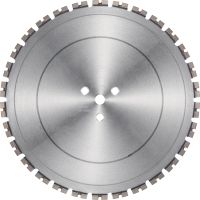 SPX LC-5E Equidist väggsågklinga (centrumring 25,4) Ultimat väggsågklinga (5 kW) för hög hastighet och håller länge när den kapar armerad betong (centrumring 25,4)