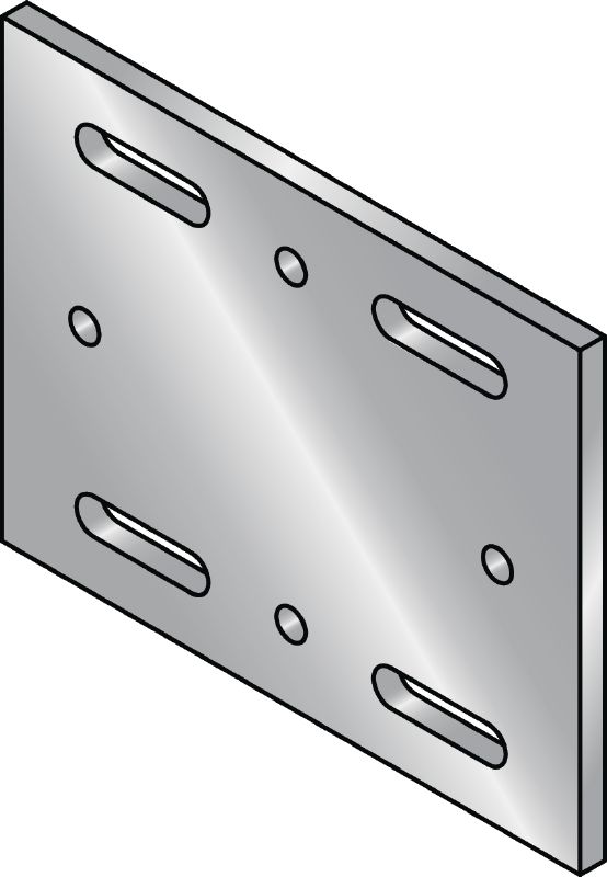 MIB-SH Grundplatta Varmförzinkad (HDG) grundplatta för fastsättning av MI-balkar mot stål