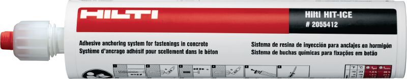 HIT-ICE Injekteringsmassa Premium Injekteringsmassa för infästningar i betong i minusgrader