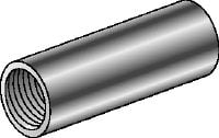 Rund kopplingsmutter Kopplingsmutter i rostfritt stål (A4) för förlängning av gängstänger